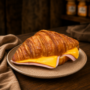 Croissant de Jamón y Queso