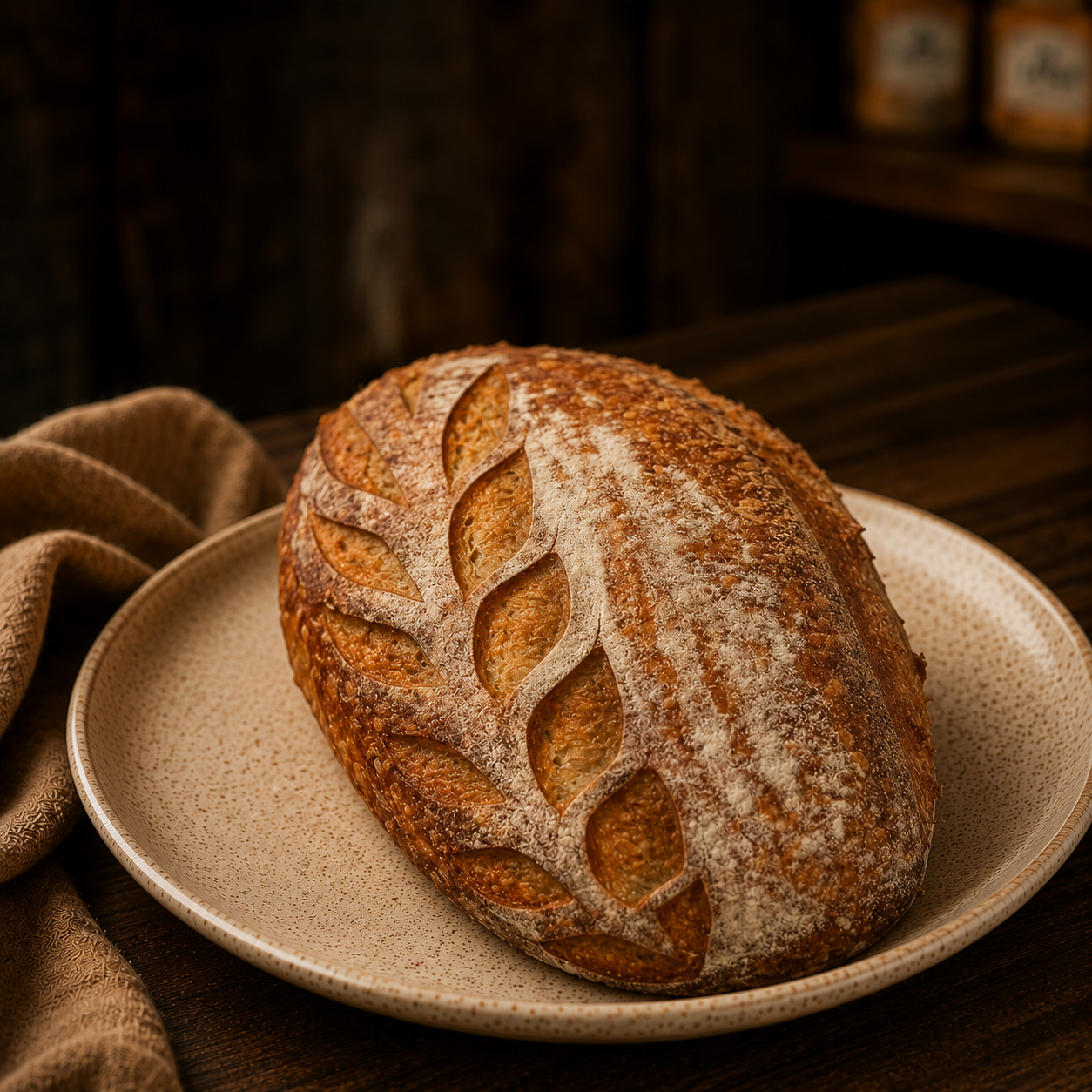 Hogaza Mini de Masa Madre 100gr Cebolla Caramelizada