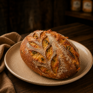 Hogaza de Masa Madre 500gr Jalapeño y Cheddar